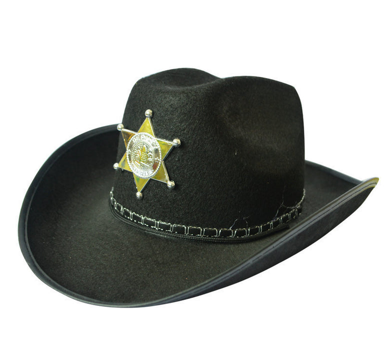 Wholesale Fashion Hat Cloth Halloween Ball Western Cowboy Pentagram Hat JDC-FH-Meix002