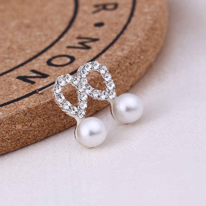 Boucles d'oreilles en gros de perles de perles de perles petits bijoux JDC-ES-MDD012