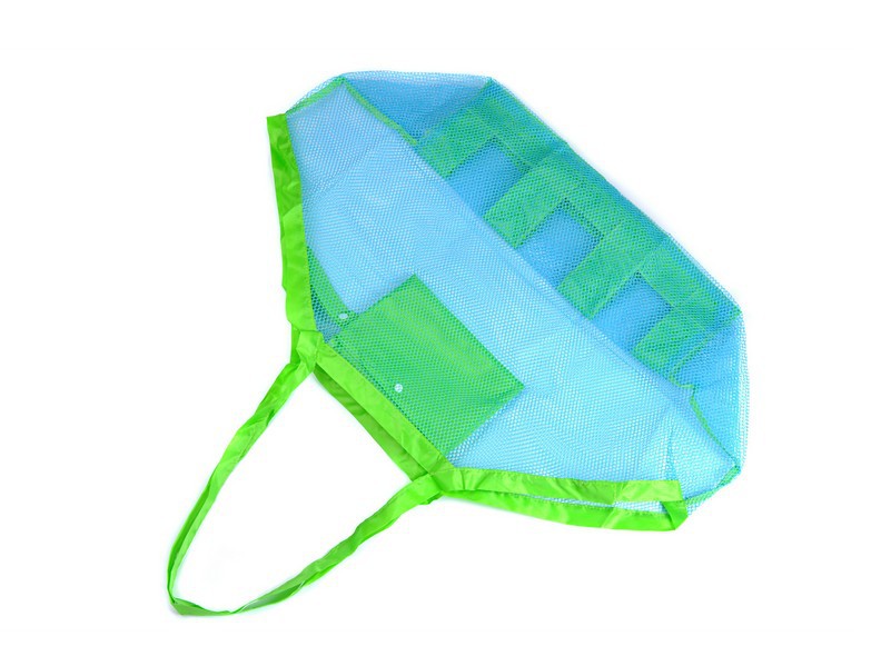 Wholesale Folding Beach Mesh Bag Washing Bag Kids Toys Large Storage Bag JDC-HB-Hudun001