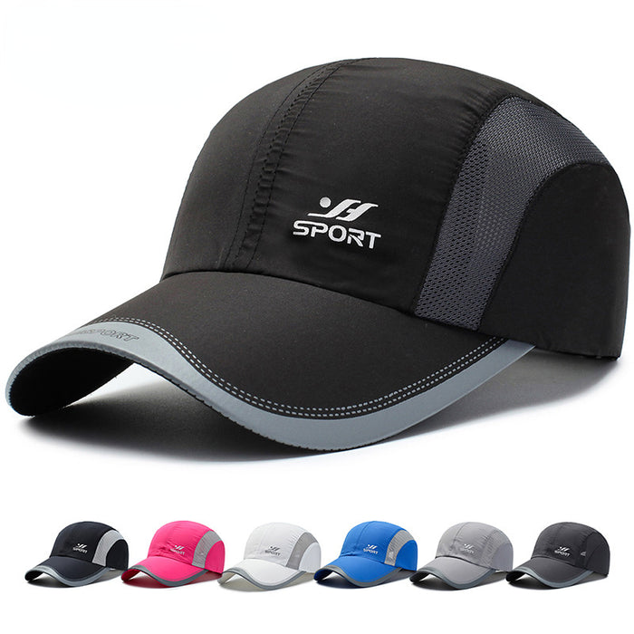 Wholesale summer quick-drying hat men's printed stitching baseball cap outdoor sports sun hat JDC-FH-YuDa004