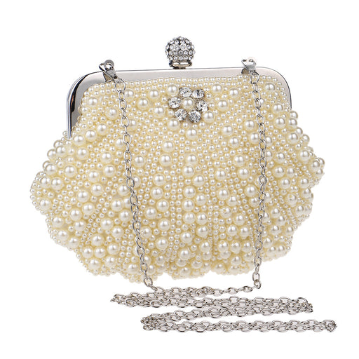 Jewelry WholesaleWholesale Pearl Embroidered Dinner Bags Women's Fashion Pearl Banquet Bags JDC-HB-YMi001 Handbags 盈幂 %variant_option1% %variant_option2% %variant_option3%  Factory Price JoyasDeChina Joyas De China