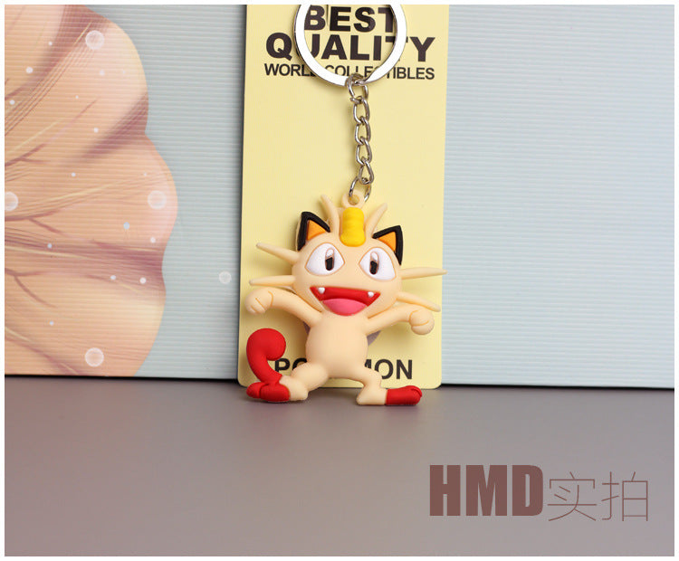 Wholesale keychain cartoon pendant soft plastic accessories MOQ≥3 JDC-KC-HMB008