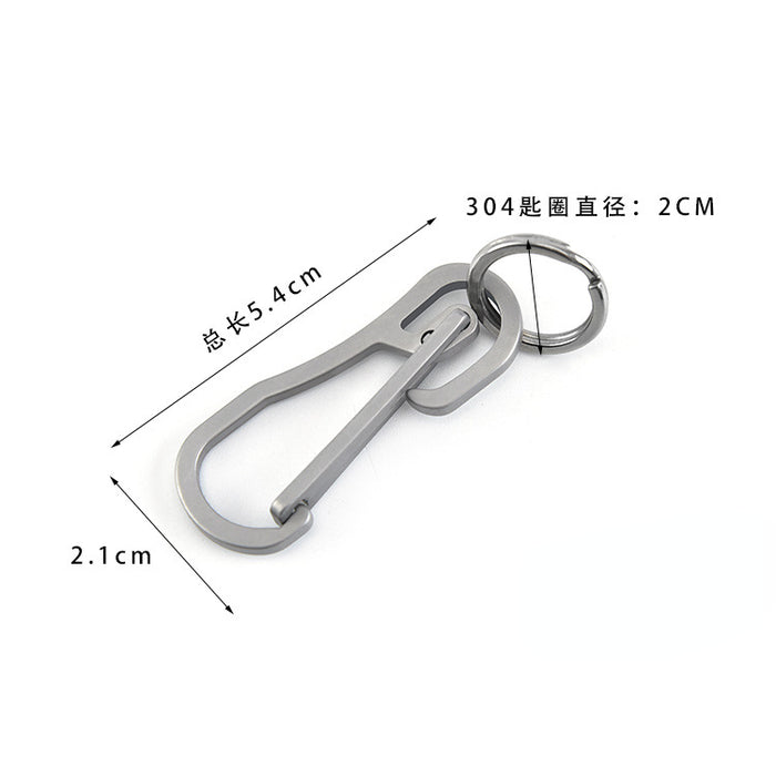 Wholesale Keychain Stainless Steel Multifunction MOQ≥2 JDC-KC-FuuY002
