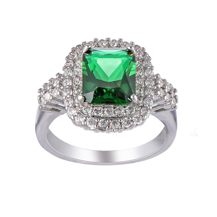 Wholesale Zircon Hand Jewelry Creative Emerald Vintage Jewelry Jewelry JDC-RS-LongY024