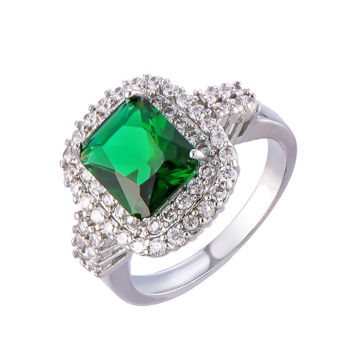 Wholesale Zircon Hand Jewelry Creative Emerald Vintage Jewelry Jewelry JDC-RS-LongY024