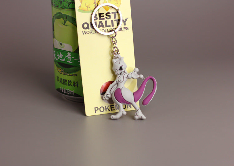 Wholesale keychain cartoon pendant soft plastic accessories MOQ≥3 JDC-KC-HMB009