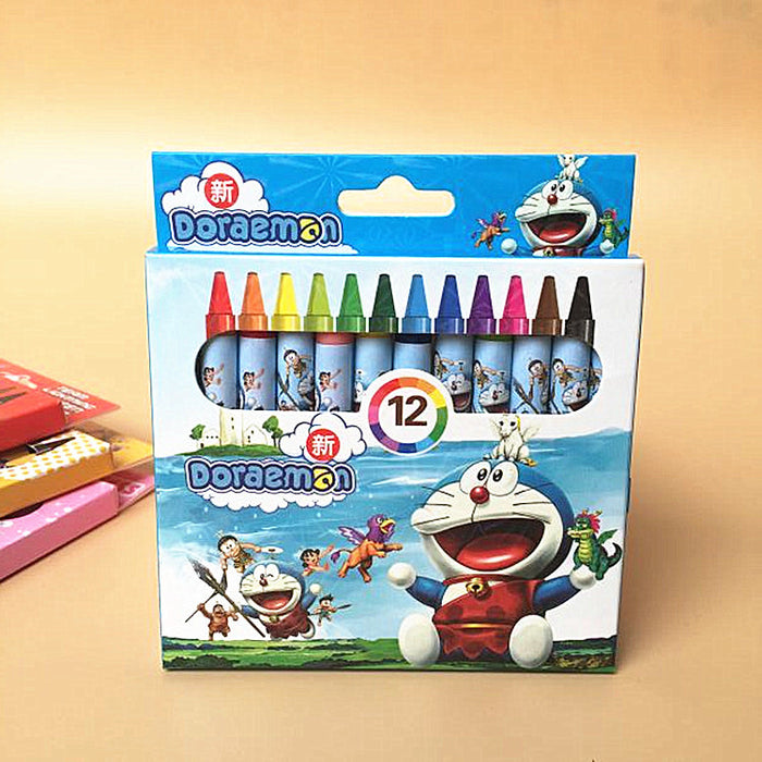 Wholesale crayon cartoon washable 12 color graffiti for toddlers MOQ≥2 JDC-CY-aobd001