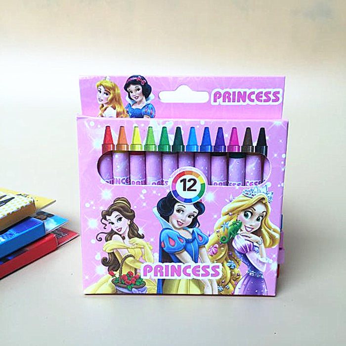 Wholesale crayon cartoon washable 12 color graffiti for toddlers MOQ≥2 JDC-CY-aobd001