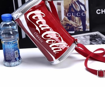 Wholesale PU Material Cola Cans Shoulder Bag Messenger Bag JDC-SD-Sengpa002
