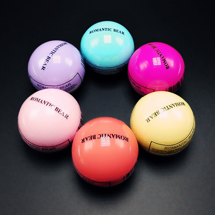 Bola de color al por mayor Bálsamo de labio hidratante de labios esféricos creativos JDC-MK-MTENG002