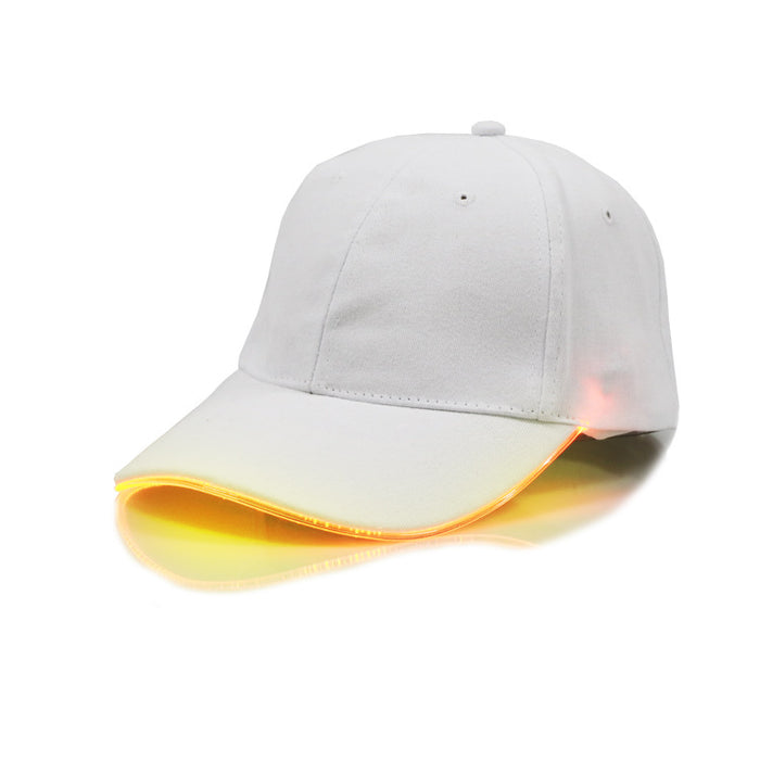 Wholesale Hat Cotton Outdoor Shade LED Lighted Cap MOQ≥2 JDC-FH-LeTao001