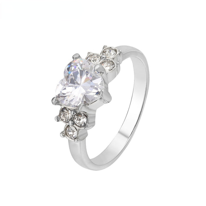 Wholesale Ring Stainless Steel Wedding Diamond Ring Zircon JDC-RS-PREMOYS002