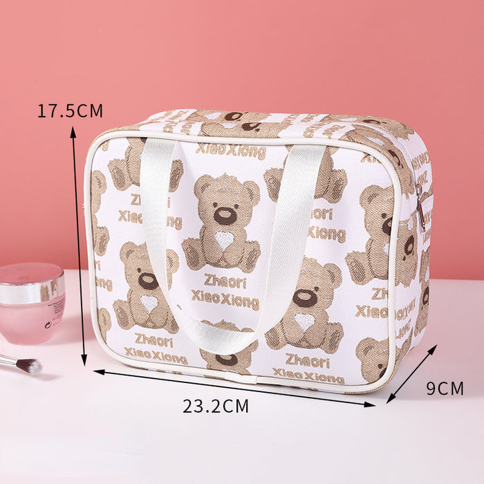 Wholesale Storage Bag Cute Travel PU Handbag MOQ≥3 JDC-SB-Xiha003
