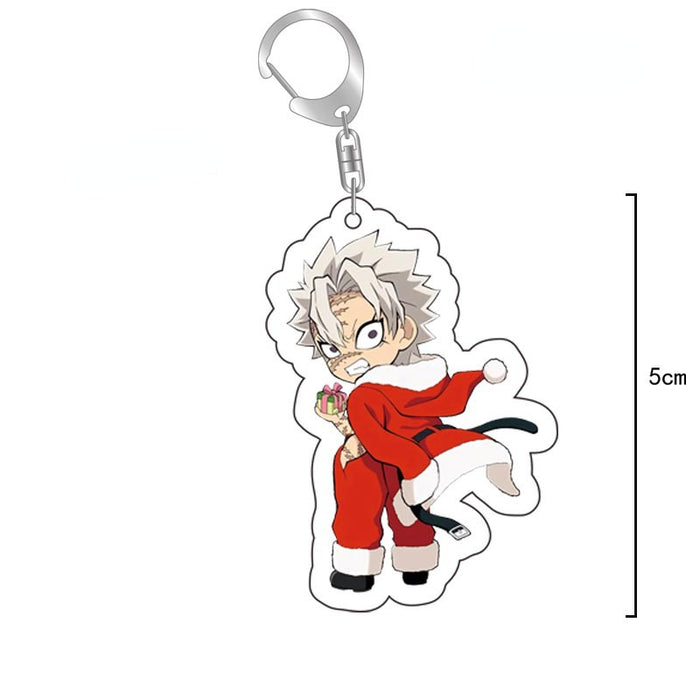 Wholesale keychain acrylic double-sided transparent stand pendant (M) JDC-KC-XiMi013