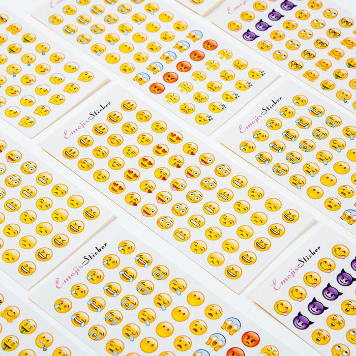 Wholesale Emoji stickers 12pcs/set JDC-ST-Dichen002