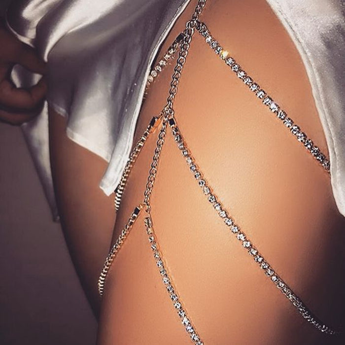 Wholesale Multilayer Claw Chains Sexy Thigh Chains JDC-AS-KJ010