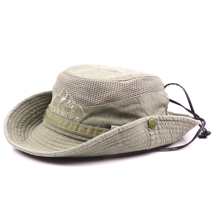 Sombrero al por mayor algodón de algodón de verano sombrero de cubo de sombra moq≥2 jdc-fh-xianj001