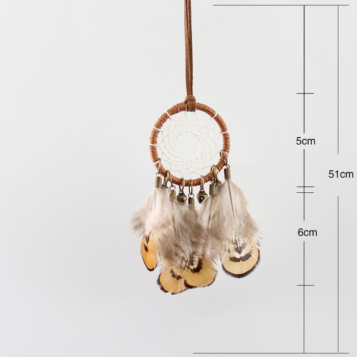 Wholesale Dream Catcher Feather Indian Bells JDC-DC-MengS046