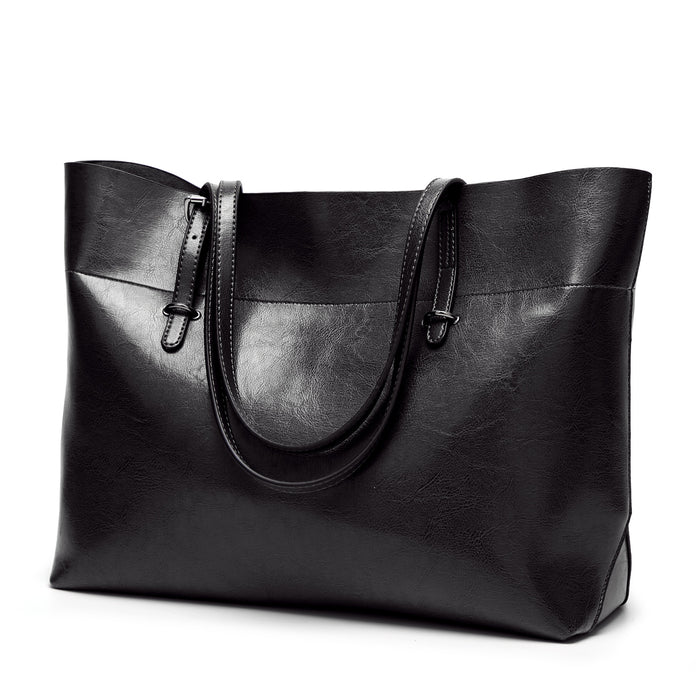 Wholesale Handbag PU Retro Large Capacity Tote Bag JDC-HB-Diew001