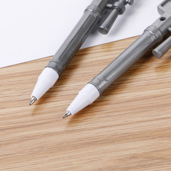 Pen de bolígrafo al por mayor Pen Plastic Creative Revolver Gel Pen JDC-BP-LIUJ020