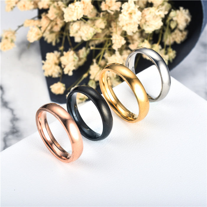 Wholesale Ring Stainless Steel Titanium Steel Ring MOQ≥3 JCD-RS-TS002