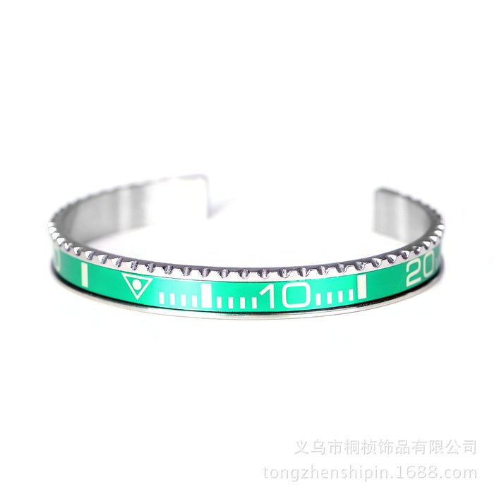 Speedómetro al por mayor Water Ghost Dial Titanium Steel Bracelet masculino y femenino MOQ≥2 JDC-BT-Tongz001