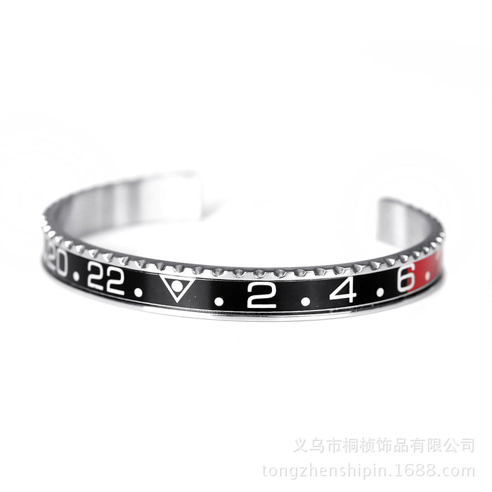 Speedómetro al por mayor Water Ghost Dial Titanium Steel Bracelet masculino y femenino MOQ≥2 JDC-BT-Tongz001