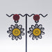 Jewelry WholesaleWholesale Acrylic Smiley Sun Flower Petal Earrings JDC-ES-XNuo016 Earrings 协诺 %variant_option1% %variant_option2% %variant_option3%  Factory Price JoyasDeChina Joyas De China