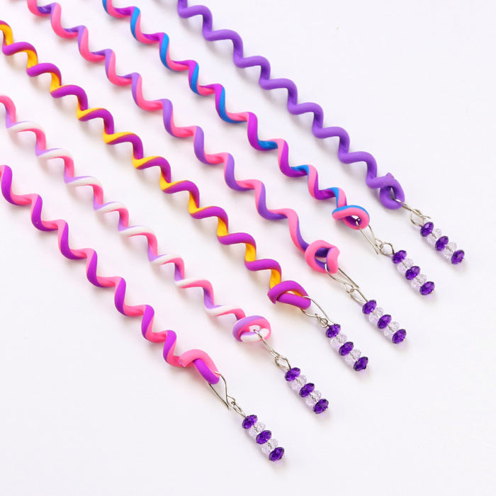 Wholesale children's color braided hair artifact for girls JDC-HC-Peini003