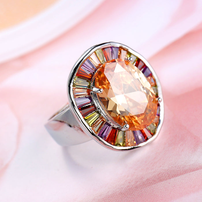Jewelry WholesaleWholesale Colored Zircon Copper Rings JDC-RS-LongY006 Rings 龙意 %variant_option1% %variant_option2% %variant_option3%  Factory Price JoyasDeChina Joyas De China