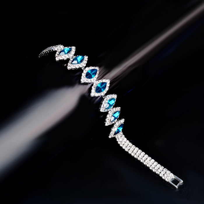 Wholesale Bracelet Copper Diamond Crystal Bracelet JDC-BT-BiS033