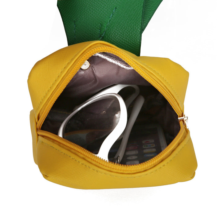 En gros Pu Material Hollow Women's Bag Pineapple Sac épaule Crossbody JDC-SD-SENGPA001