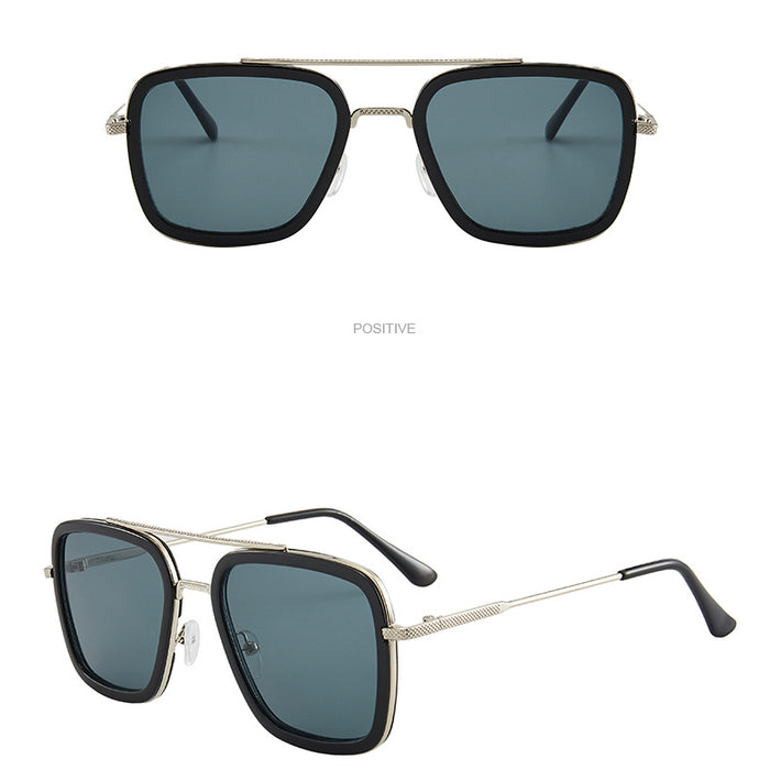 Wholesale Sunglasses AC Lens Plastic Frame Small Square (F) JDC-SG-XinS014