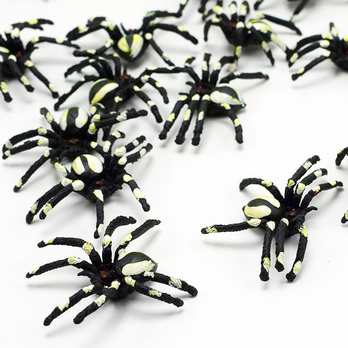 Fidgets al por mayor Toy PVC Spider Model Hoax Moq≥10 JDC-FT-HENGQ007
