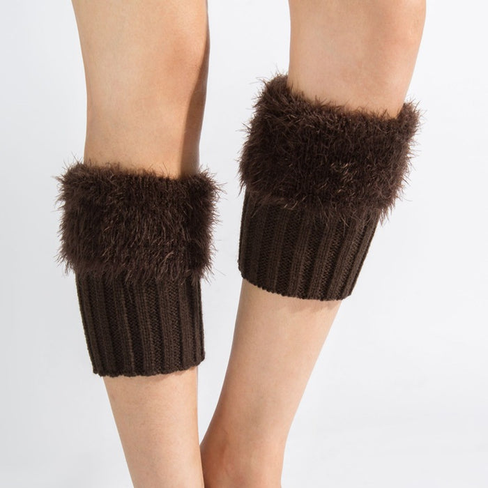 Wholesale Sock Acrylic Cotton Imitation Fur Socks Leg Covers MOQ≥3 JDC-SK-MeiXi001