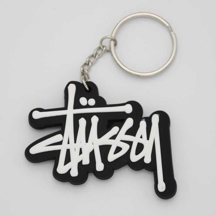 Wholesale Keychain Silicone Double Sided Double Sided Letter Pendant MOQ≥5 (F) JDC-KC-GWF003