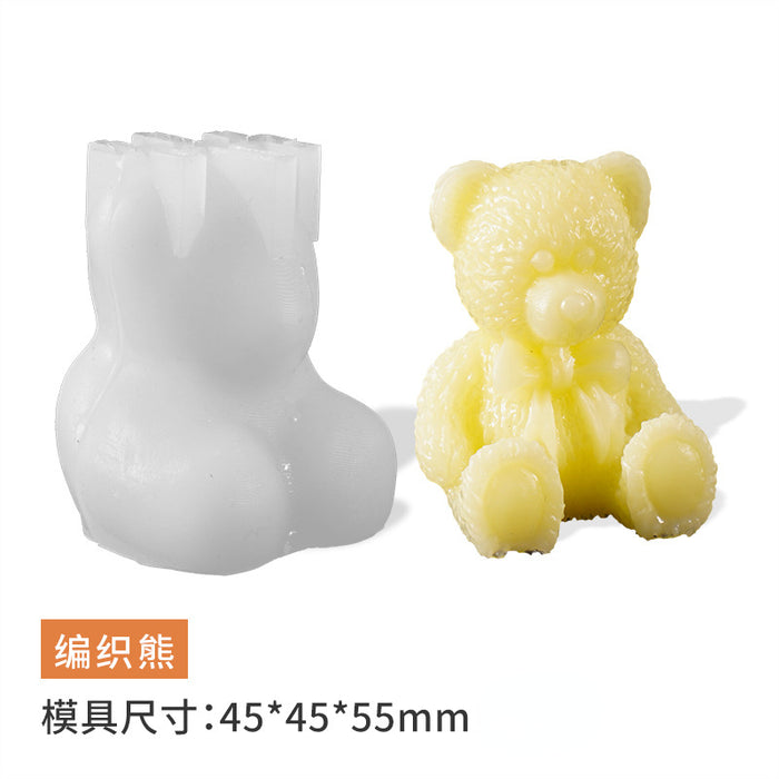 Wholesale Skull Bear Dog Ice Cube Mold TPR Silicone Ice Tray MOQ≥2 JDC-IT-KLC001