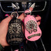 Jewelry WholesaleWholesale car key bag high-end goddess keychain cartoon cute JDC-KC-NGJ001 Keychains 牛管家 %variant_option1% %variant_option2% %variant_option3%  Factory Price JoyasDeChina Joyas De China