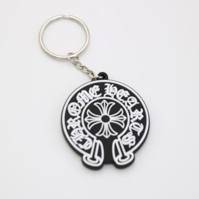 Wholesale Keychain Silicone Double Sided Double Sided Pattern Pendant MOQ≥5 (F) JDC-KC-GWF004