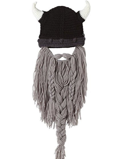Wholesale Hat Wool Funny Handmade Long Beard Viking Hat MOQ≥2 JDC-FH-ZhuoG001