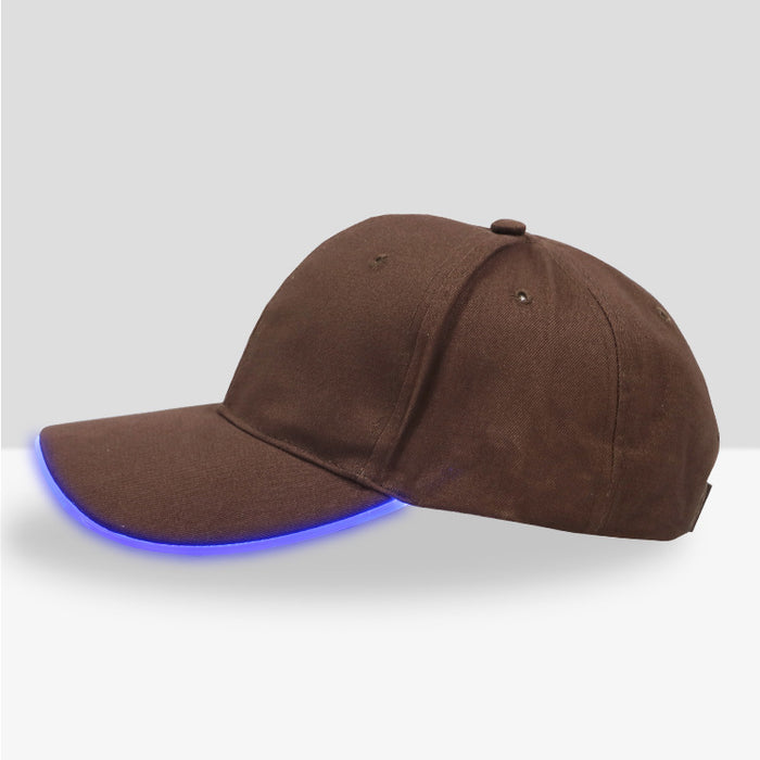 Wholesale Hat Cotton Outdoor Shade LED Lighted Cap MOQ≥2 JDC-FH-LeTao001