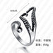 Jewelry WholesaleWholesale Octopus Punk Personality Stainless Steel Vintage Open Ring JDC-RS-RXSFL013 Rings 简漫 %variant_option1% %variant_option2% %variant_option3%  Factory Price JoyasDeChina Joyas De China