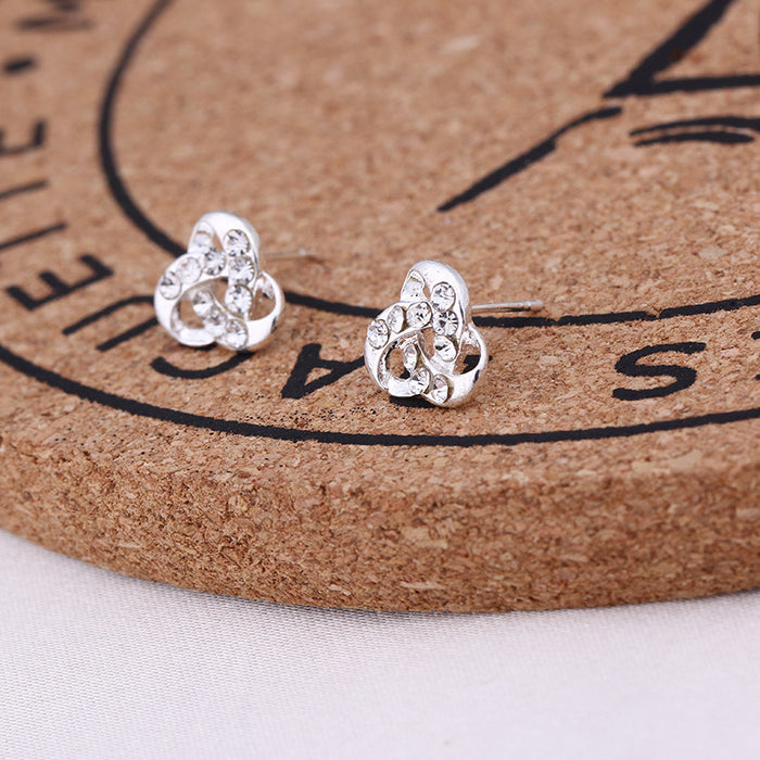 Wholesale Small Fresh Stud Earrings Mini Flower Pearls JDC-ES-Mdd013