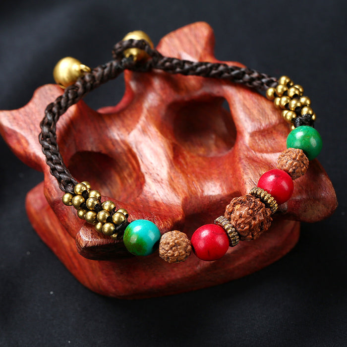 Wholesale Woven Handmade Nepalese Bead Bracelet MOQ≥3 JDC-BT-JMC001