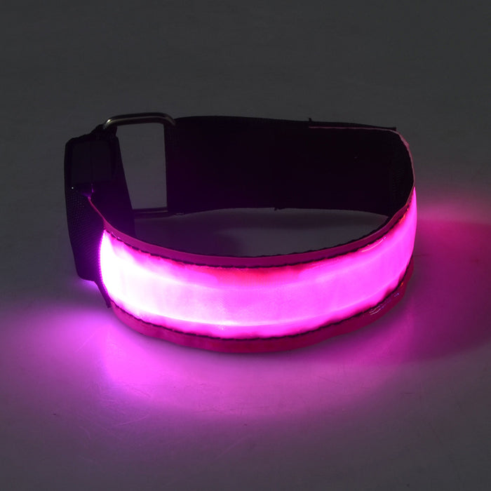 Wholesale Toy Light-Up Bracelet USB Charging Fluorescent Signal Warning Light MOQ≥2 JDC-FT-Huand002