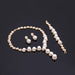 Jewelry WholesaleWholesale Alloy Diamond Pearl Necklace Earrings Ring Bracelet Set MOQ≥3 JDC-BT-XiS011 Bracelet 希世 %variant_option1% %variant_option2% %variant_option3%  Factory Price JoyasDeChina Joyas De China