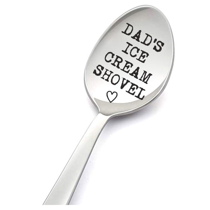 Wholesale Father's Day Gift Stainless Steel Spoon Spoon Coffee Spoon Table Spoon MOQ≥2 JDC-SN-YiB001