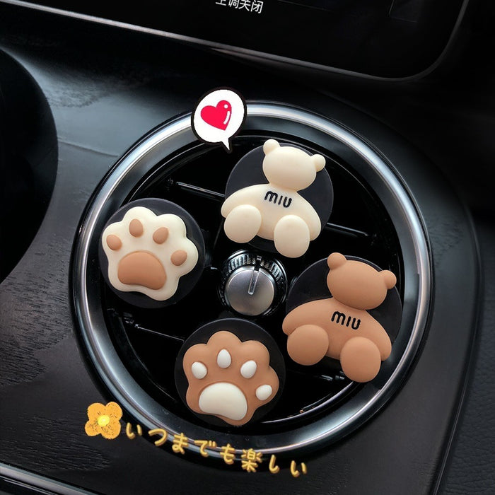 Wholesale Car Air Conditioner Outlet Aromatherapy Resin Cute Bear MOQ≥2 JDC-CA-Hyy001