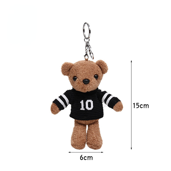 Wholesale Keychain PP Cotton Doll Plush Toy Bear Pendant JDC-KC-FNHY001