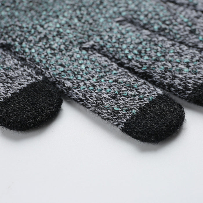 Wholesale Gloves Polyester Knitted Split Finger Non-slip Touch Screen JDC-GS-PS002